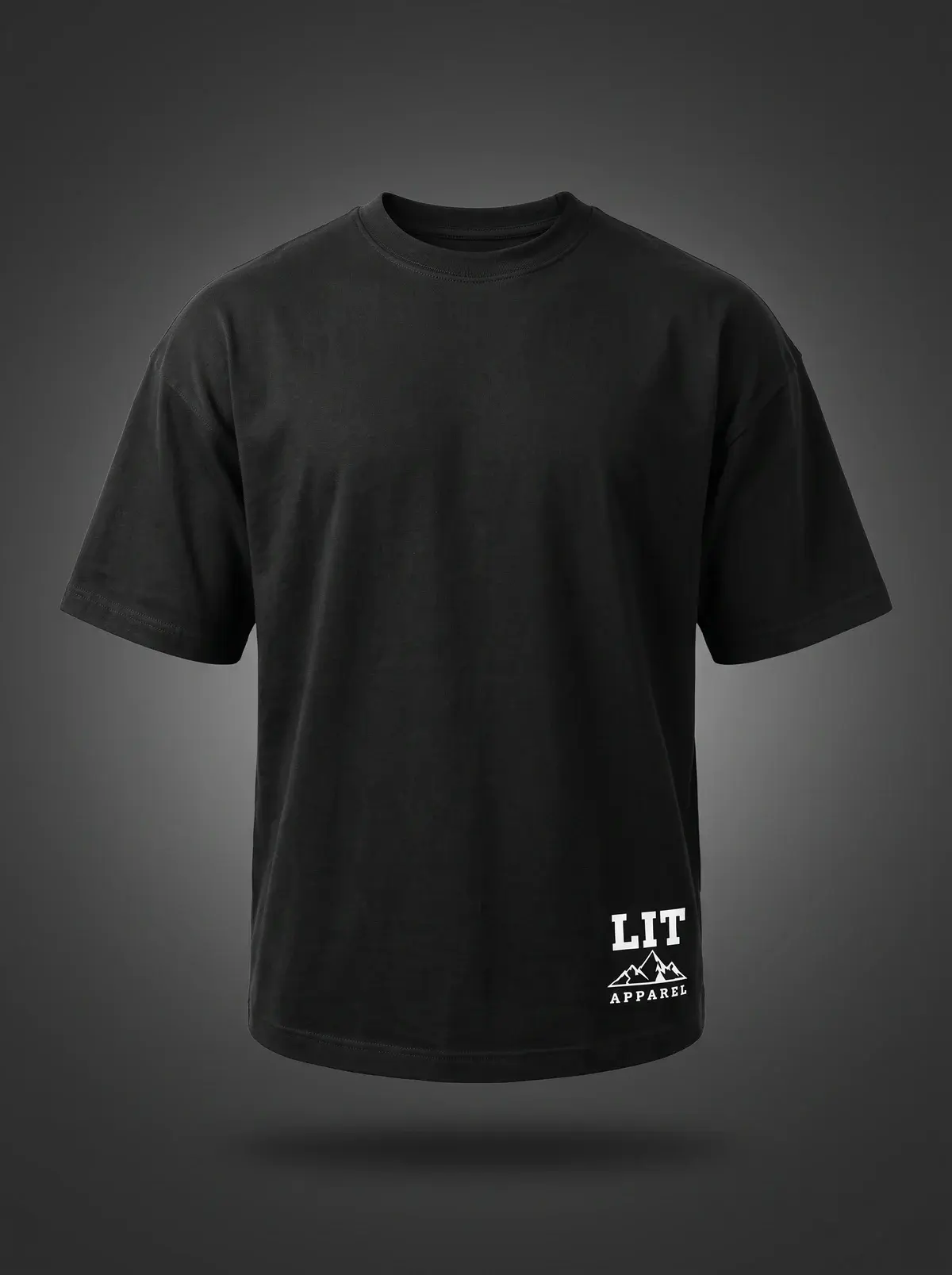 LIT Pump Cover — Black in Summit Black, photographed front-on against a paper ground.